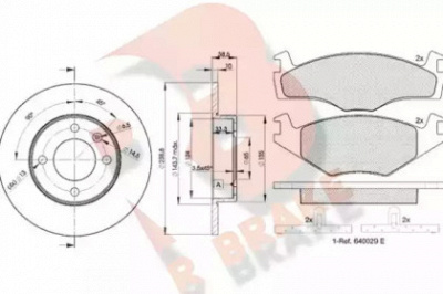 R BRAKE 3r10483325 -